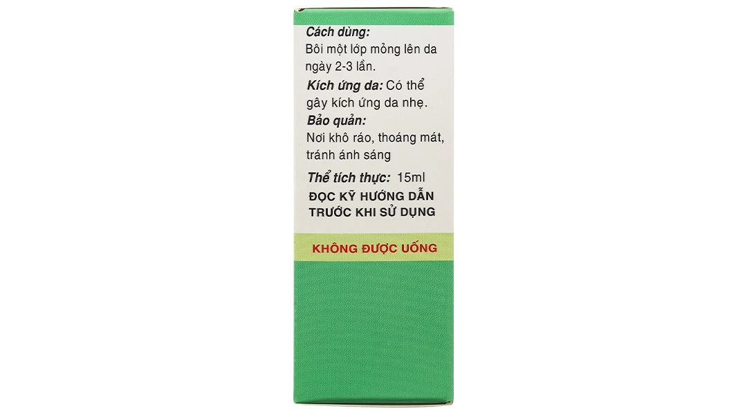 Dầu mù u SPharma làm dịu da, lành nhanh vết bỏng chai 15ml - 4